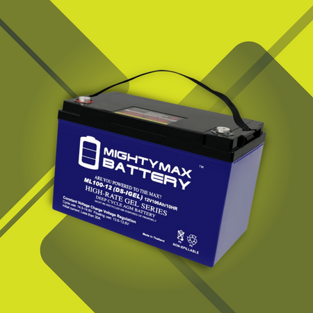 12V 100AH BATTERY FOR SOLAR WIND DEEP CYCLE VRLA 12V 24V 48V