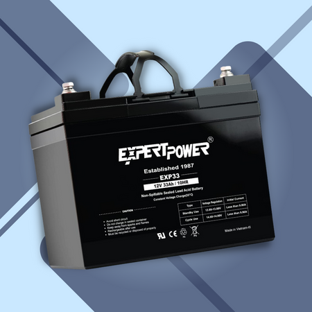 ExpertPower 12v 33ah Rechargeable Deep Cycle Battery