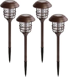 GIGALUMI Pathway Lights Stainless Steel 4 pack