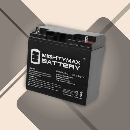 Mighty Max Battery ML18-12 – 12V 18AH CB19-12 SLA AGM