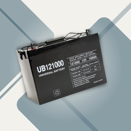 Universal UB121000-45978 12v 100AH Deep Cycle AGM Battery