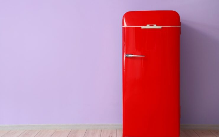 Red Fridge