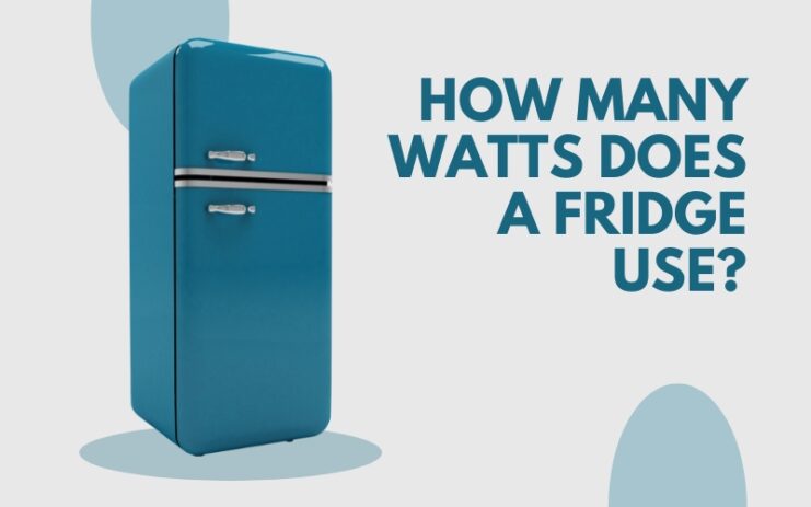 Refrigerator Watts Usage