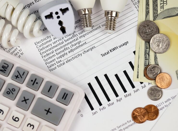 Calculate kwH per house